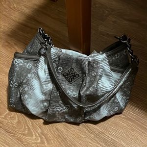 Vera Wang Simply Vera Snake Skin Hand Bag